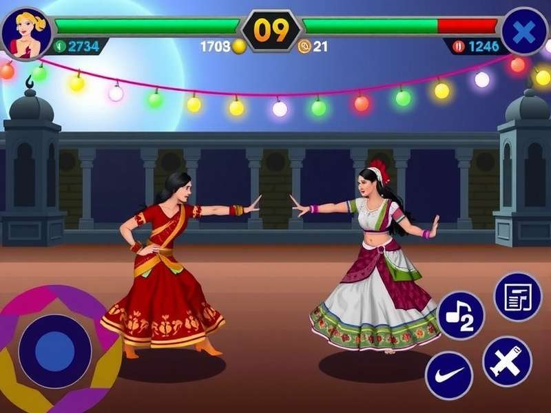 Dandiya Dance Duel Gameplay